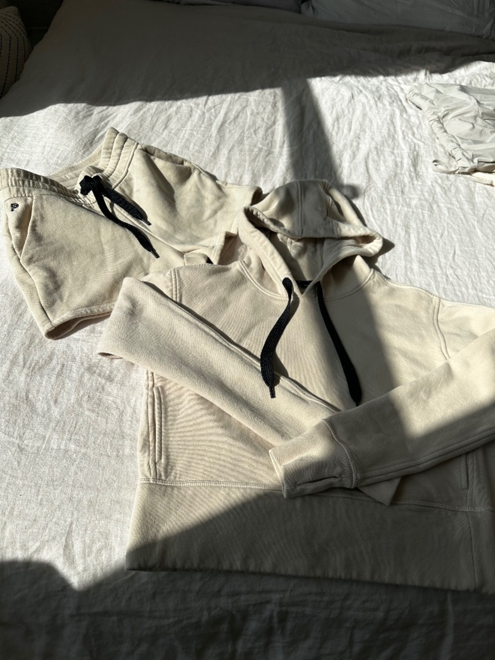 Shorts and hoodie set